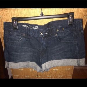 Madewell jean shorts